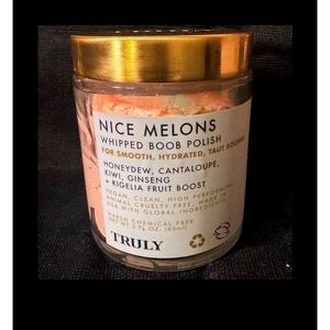 Truly Beauty Nice Melons Whipped Boob Polish 2oz Honeydew Kiwi Ginseng Skincare